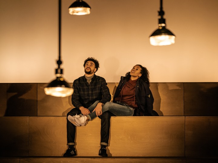 11 RET LIGHT FALLS - L-R Tachia Newall (Michael) & Witney White (Jess) - Image Manuel Harlan