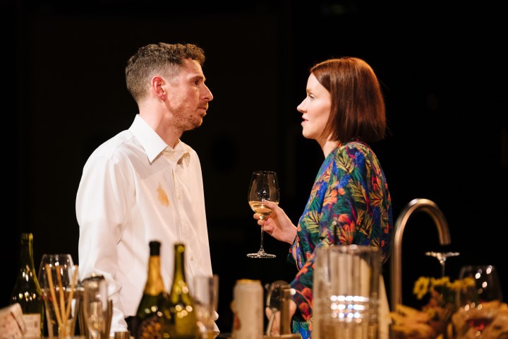 02 RET Beginning Gerard Kearns (Danny) &amp; Erin Shanagher (Laura) - Photo Helen Murray