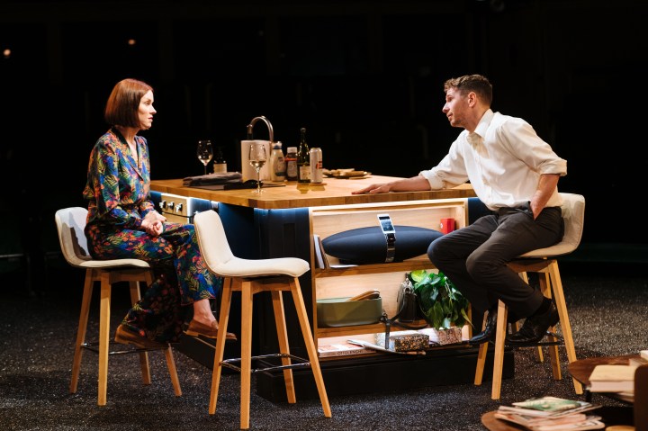 03 RET Beginning Erin Shanagher (Laura) &amp; Gerard Kearns (Danny) - Photo Helen Murray