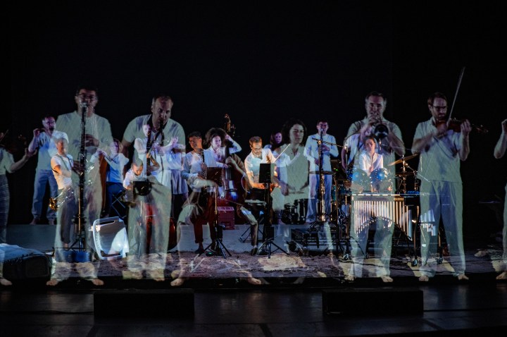 All Right. Good Night - by Rimini Protokoll as part of Manchester International Festival 2023 - photo by Andrew Brooks